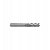 Фреза концевая твердосплавная Alpha-PX c 4-мя зубьями (спираль 35˚), укороченная, 18X18X40X100, New