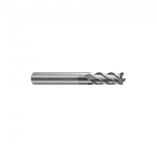 Фреза концевая твердосплавная Alpha-PX c 4-мя зубьями (спираль 35˚), укороченная, 18X18X40X100, New