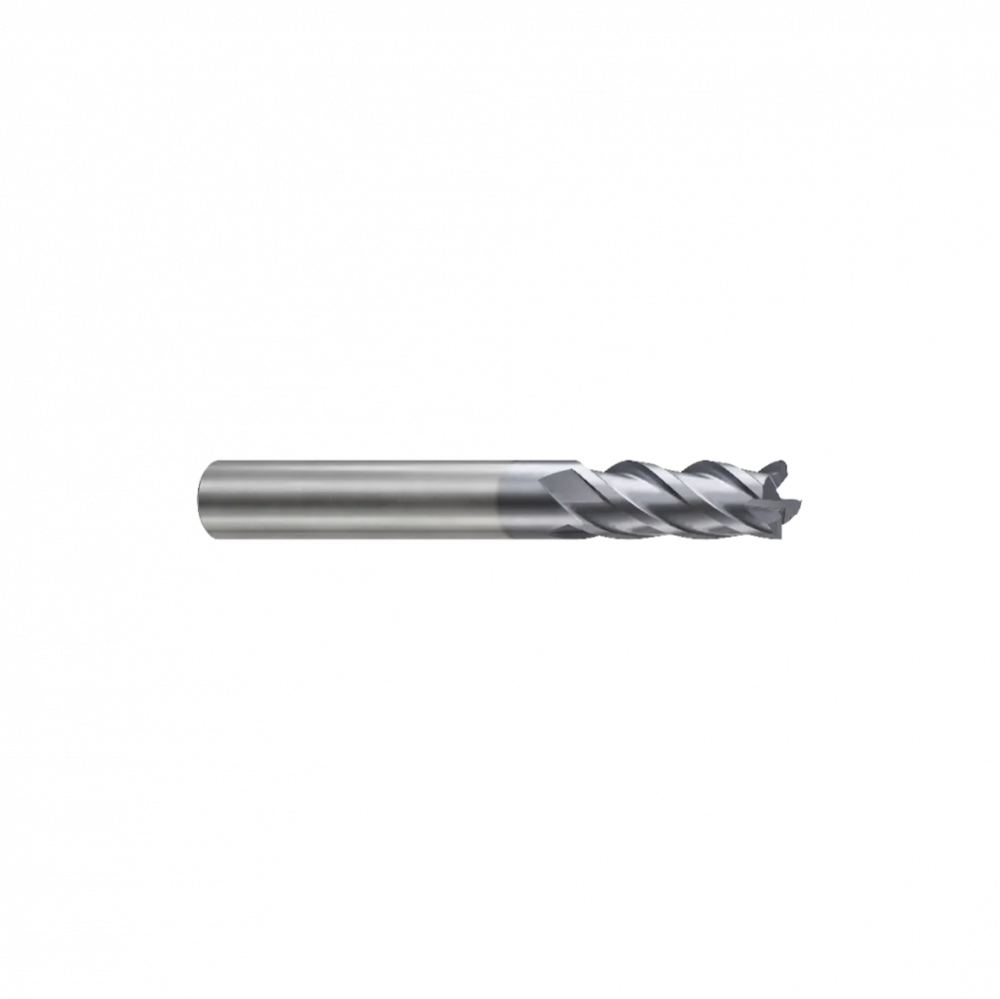 Фреза концевая твердосплавная Alpha-PX c 4-мя зубьями (спираль 35˚), укороченная, 9X10X20X75, New Ce
