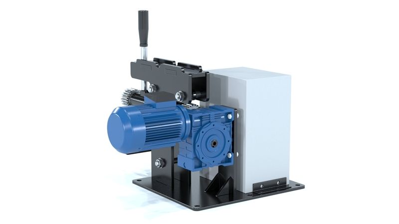 ЗИГОВОЧНЫЙ СТАНОК С ЭЛЕКТРОМЕХАНИЧЕСКИМ ПРИВОДОМ - RME-140х1мм
