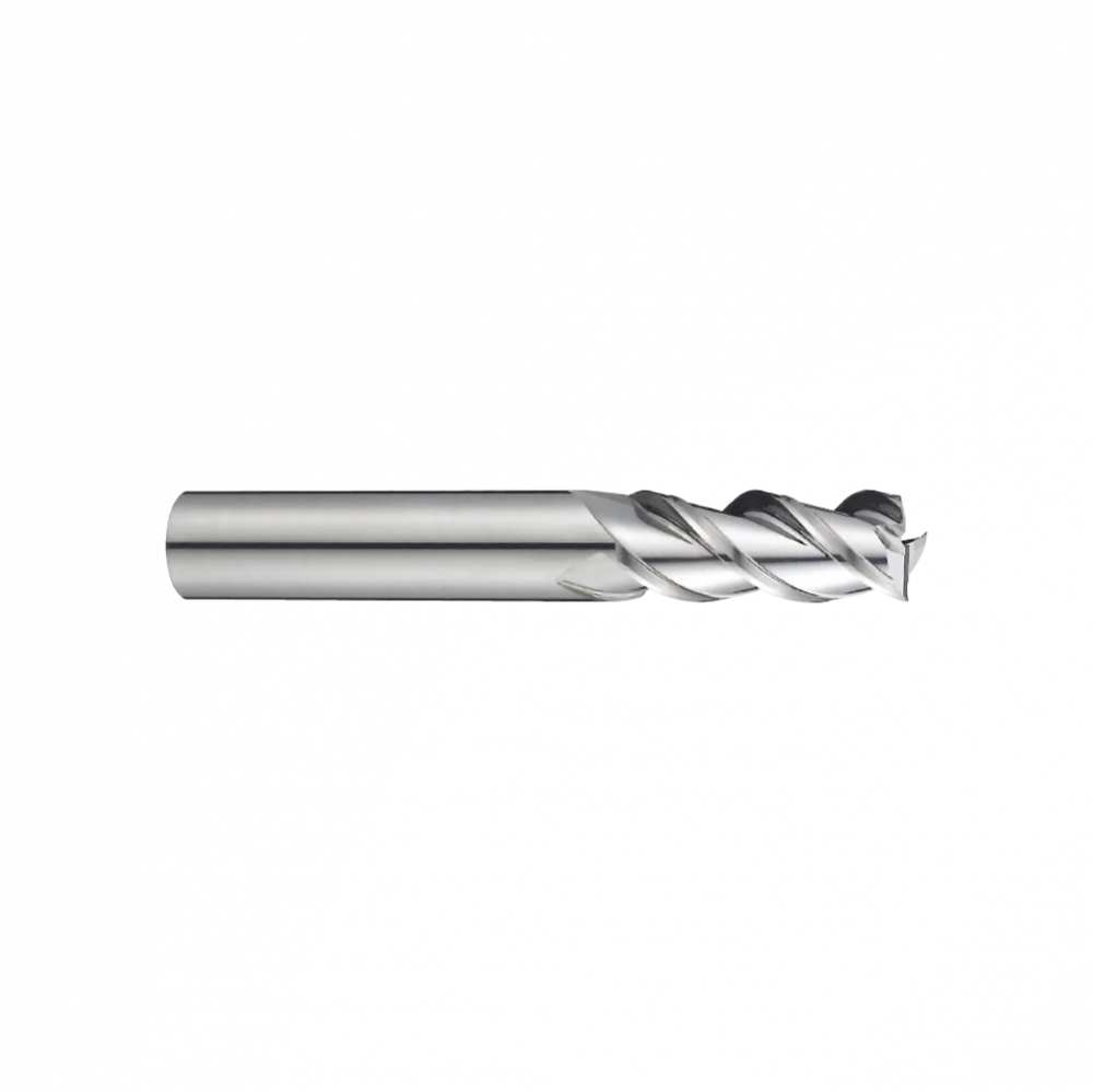 Фреза концевая твердосплавная NC-Mill ALU с 3-мя зубьями (спираль 45°) удлиненная, 5X5X20X57