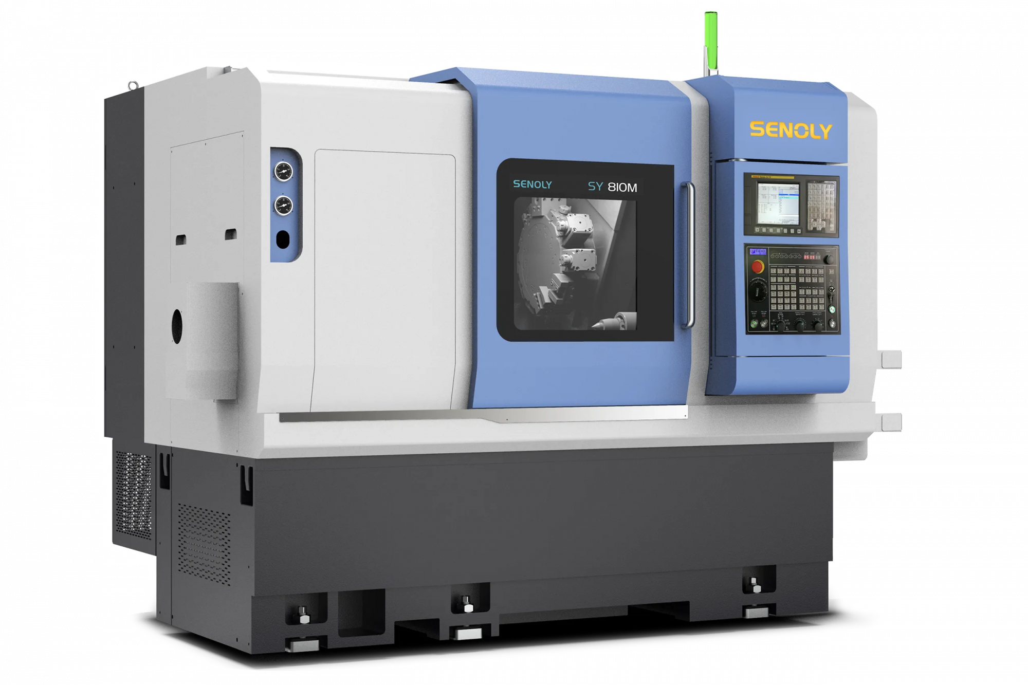 Станок токарный с ЧПУ с наклонной станиной SENOLY SY600MS (DD)