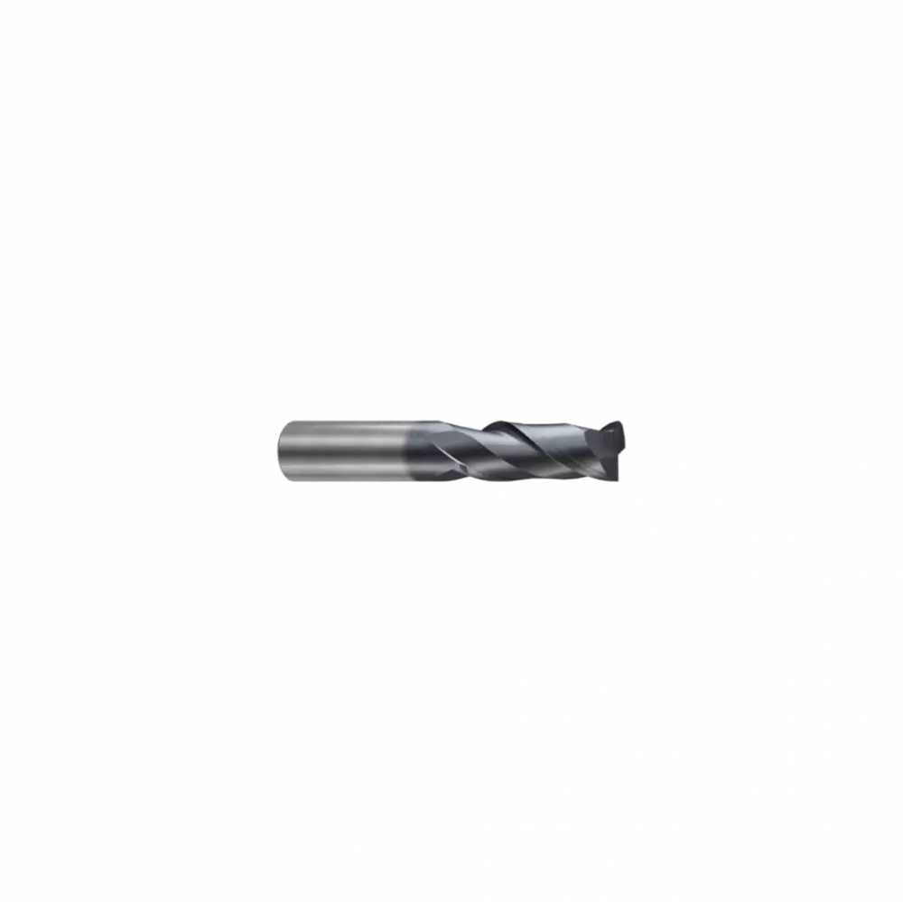 Фреза концевая твердосплавная Alpha-GX c 2-мя зубьями (спираль 35°), укороченная, 5X6X13X50, New Century