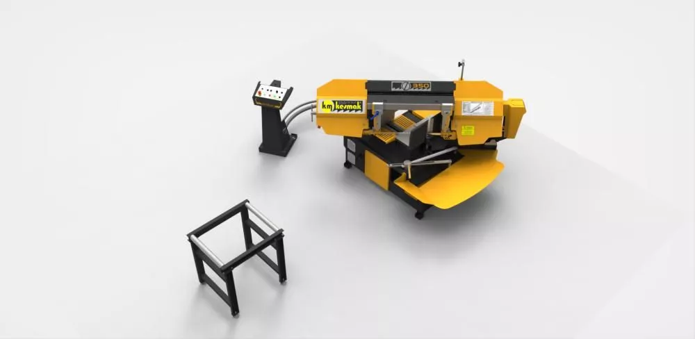 Полуавтоматический ленточнопильный станок KESMAK KMY 2DG 350