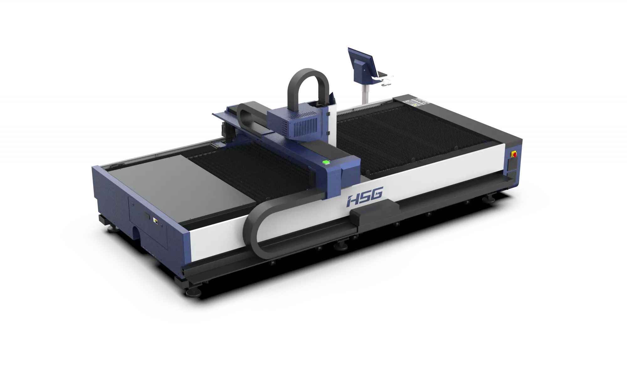 Оптоволоконный лазерный станок для резки металла HSG C3015 1500 Вт