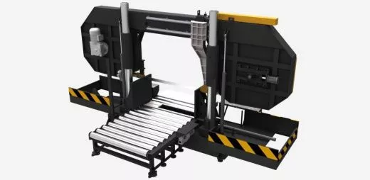 Полуавтоматический ленточнопильный станок KESMAK KSY 1300x2200