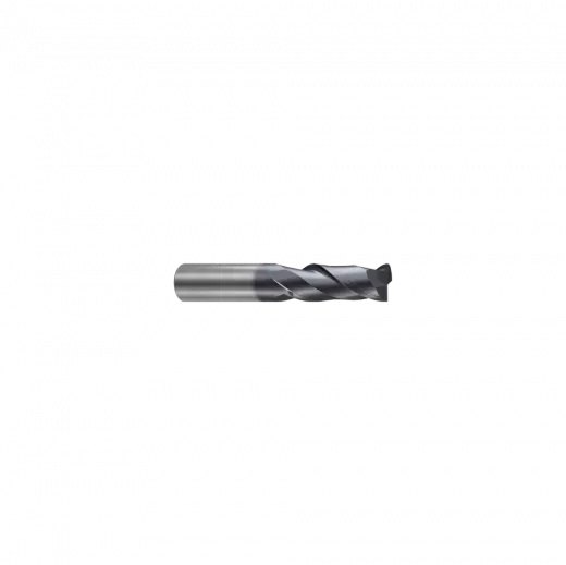 Фреза концевая твердосплавная Alpha-GX c 2-мя зубьями (спираль 35°), укороченная, 5X6X13X50, New Century