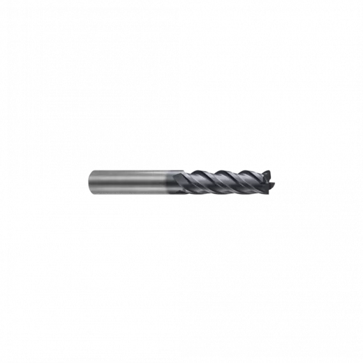 Фреза концевая твердосплавная Alpha-GX c 4-мя зубьями (спираль 35°), удлиненная, 3X6X15X60, New Century