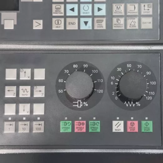SP210 CNC Токарный станок с ЧПУ с горизонтальной станиной