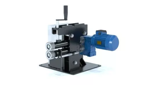 ЗИГОВОЧНЫЙ СТАНОК С ЭЛЕКТРОМЕХАНИЧЕСКИМ ПРИВОДОМ - RME-140х1мм