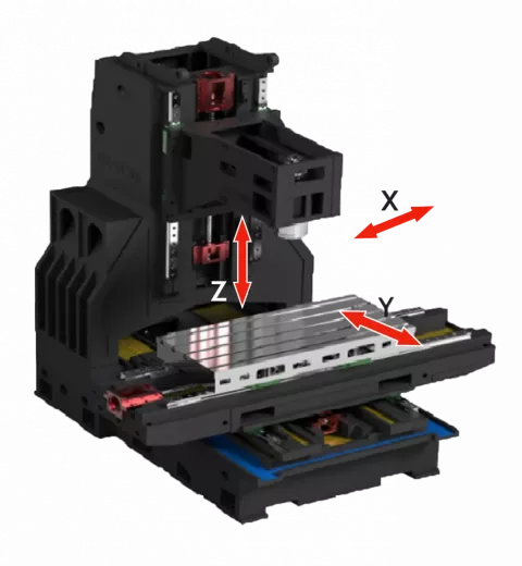 Вертикальный обрабатывающий центр DAHAN VMC650